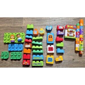 50+ Pcs! LEAP 🐸 FROG Leap Builders ABC SMART HOUSE Blocks Building Interactive